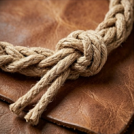 10pcs Natural Jute Braided Rope Bracelet with Knot Closure